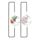 Reiki Mineral Crystal Tree Of Life Bookmark Colorful Gravel Braid