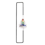 Natural Crystal Yogi Tree Of Life Bookmark Colorful Gravel Braid Stretch Rope