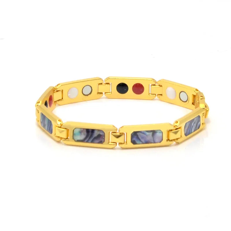 Colorful Shell Bio Health Bracelet for Women