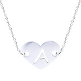 26pcs Heart Pendant Charms Stainless Steel Necklace Jewelry Making