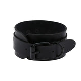 Heart Bracelet Leather Wristband Cuff Gothic Punk Armband Unisex