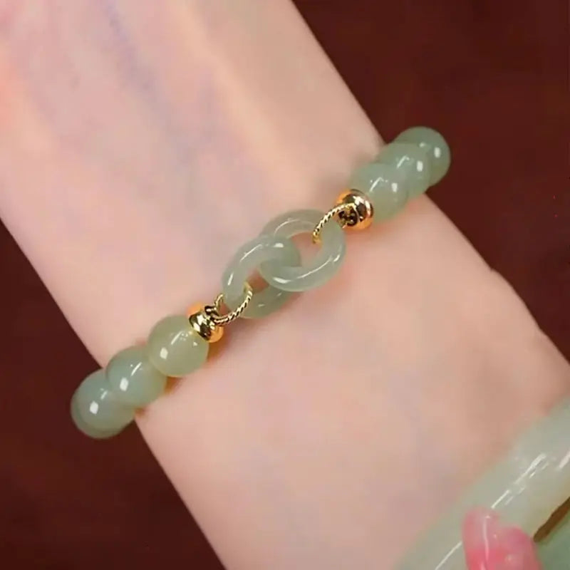 Heart Bracelet Women's Retro Clear Bracelet