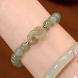 Heart Bracelet Women's Retro Clear Bracelet