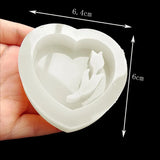 Heart Butterfly Epoxy Resin Mold Silicone Jewelry Tool Key Chain Accessories