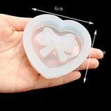 Heart Butterfly Epoxy Resin Mold Silicone Jewelry Tool Key Chain Accessories