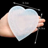 Heart Butterfly Epoxy Resin Mold Silicone Jewelry Tool Key Chain Accessories