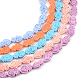 Ceramic Heart Beads Charm Loose Spacer Beads for Jewelry Making