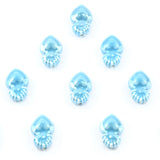 Heart Ceramic Beads Charm for Jewelry Making DIY