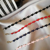 Heart Chokers Gothic Hollow Suede False Collar Chockers Necklaces