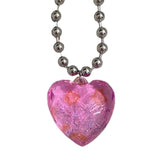Heart Collarbone Chain Acrylic Love-shape Necklace Dropship