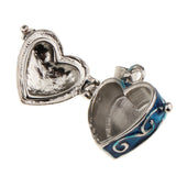 Heart Cremation Urn Pendant Human Pet Ashes Photo Locket Jewelry