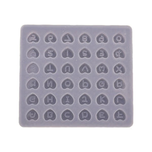Heart Cupcake Topper Resin Jewelry Casting Mold