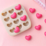 Heart Cupcake Topper Resin Jewelry Casting Mold