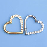 Heart Daith Piercing 16G Clicker Tragus Earring