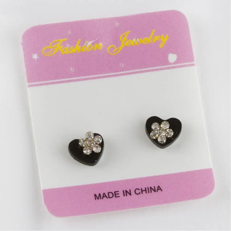Heart Figured Magnet Tiny Earrings