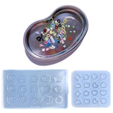 Heart Flower Silicone Mold for Epoxy Resin Filler