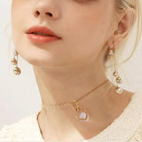 Alloy Charms Pendant with CZ for DIY Jewelry Making
