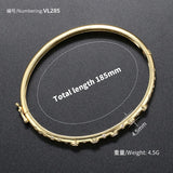 Heart Opening Buckle Bracelet Zircon Ornaments Women's Jewelry