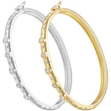 Heart Opening Buckle Bracelet Zircon Ornaments Women's Jewelry