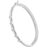 Heart Opening Buckle Bracelet Zircon Ornaments Women's Jewelry