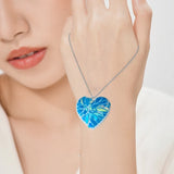 Heart Holographic Resin Mold Earring Silicone Mold Keychain Pendant