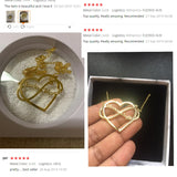 Heart Infinity Name Necklaces Stainless Steel Personalized Jewelry for Women