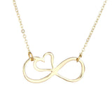 Heart Infinity Necklace love pendant Mother
