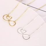 Heart Infinity Necklace love pendant Mother