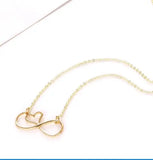 Heart Infinity Necklace love pendant Mother