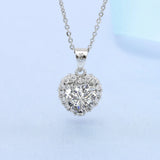 Heart Pendant Necklace Sterling Silver Necklace for Women