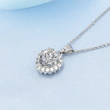Heart Pendant Necklace Sterling Silver Necklace for Women