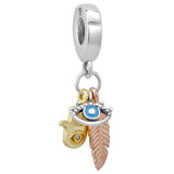 Hamsa Eye York City Airplane Globe Equestrian Charm Beads 925 Sterling Silver