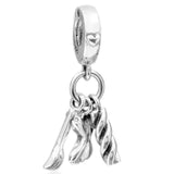 Hamsa Eye York City Airplane Globe Equestrian Charm Beads 925 Sterling Silver