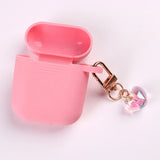 Colorful Heart Keychain Bag Charms Girly Key Chains