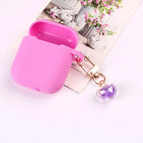 Colorful Heart Keychain Bag Charms Girly Key Chains