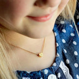 Heart Initial Necklace Woman's Pendant Name Necklace Choker Jewelry