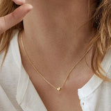 Heart Initial Necklace Woman's Pendant Name Necklace Choker Jewelry