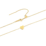 Heart Initial Necklace Woman's Pendant Name Necklace Choker Jewelry