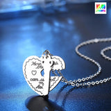 Heart Lock Key Couple Necklaces - Unlock My Heart Valentines Gift