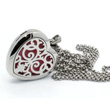 Heart Locket Essential Oil Diffuser Pendant