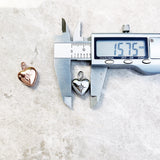 Heart Locket with Star Pendant 925 Silver Romantic Gift