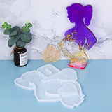 Heart Mom Picture Photo Frame Epoxy Resin Silicone Soap Mold