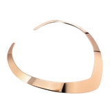 Heart Necklaces Romantic Metal Choker Chain Collar Jewelry