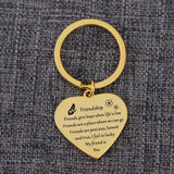 Heart Pendant Keychain Birthday Gift Charms Jewelry Men Women Keyrings