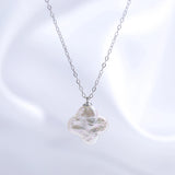Heart Pendant Pearl Necklace Women Freshwater Pearl Silver 925 Jewelry Choker