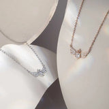 Heart Pendant Necklace Clavicle Chain Special Girl Jewelry Christmas