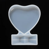 Love Heart Photo Frame Mold DIY Resin Silicone Picture Frames Home Craft