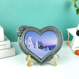 Heart Photo Frame Mold Plate Holder Casting Molds