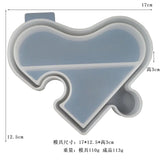 Heart Platter Shaped DIY Handcraft Moulds Jewelry Tools Epoxy Resin Mold
