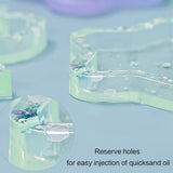 Heart Resin Casting Mold Kit Epoxy Quicksand Silicone Molds DIY
